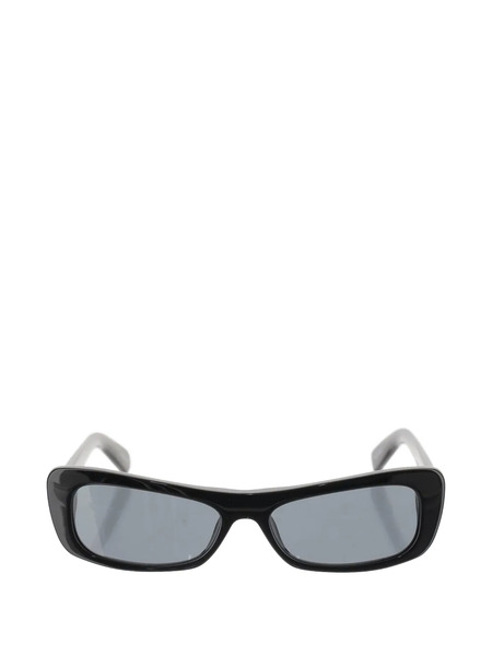  Jacquemus Logo-detail Sunglasses - Black 