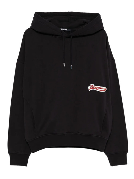  Jacquemus Logo-patch Hoodie - Blue 
