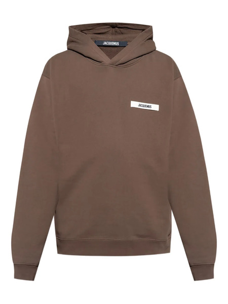  Jacquemus Logo-patch Hoodie - Brown 
