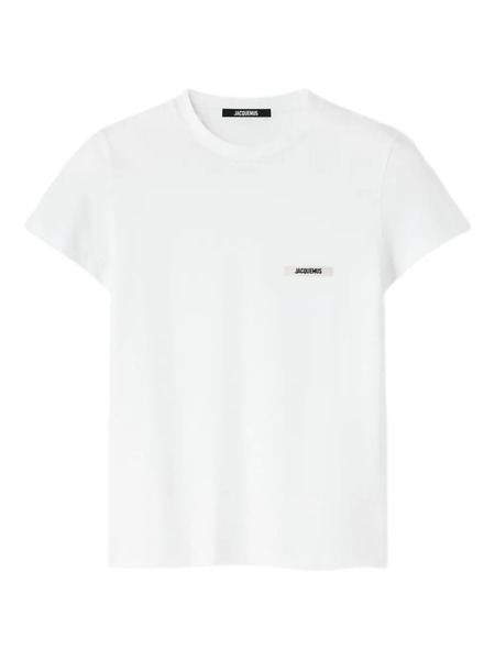  Jacquemus Logo-patch T-shirt - White 