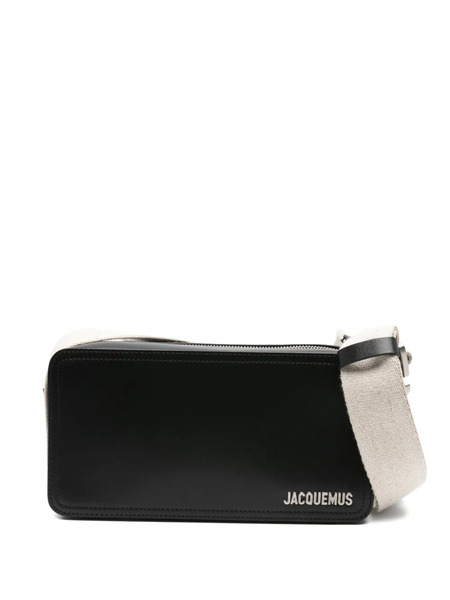  Jacquemus Logo-plaque Utility Shoulder Bag - Black 