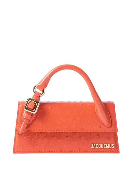  Jacquemus Long Le Chiquito Buckle Tote Bag - Orange 