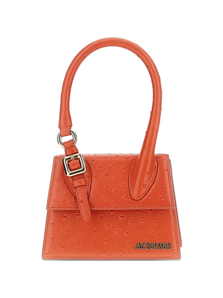  Jacquemus Medium Le Chiquito Tote Bag - Orange 