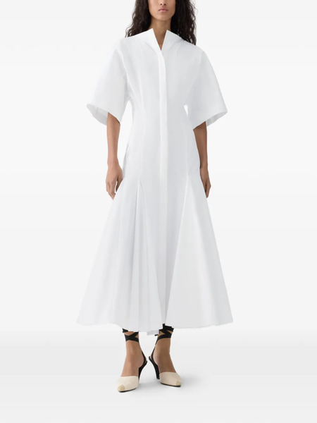  Jacquemus Moisson Midi Dress - White 