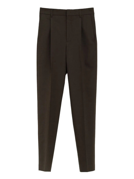  Jacquemus Pleated-pocket Trousers - Brown 