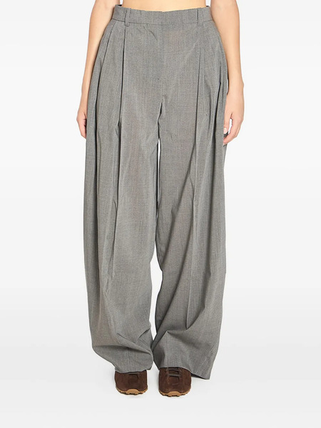  Jacquemus Pleated Trousers - Grey 