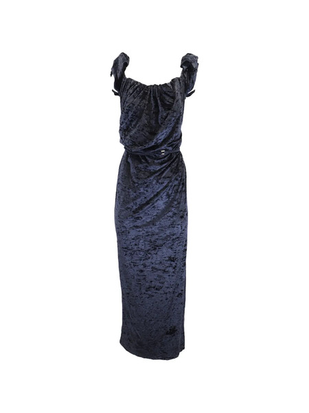  Jacquemus Pre-owned Asymmetric Draped Dress - Blue 