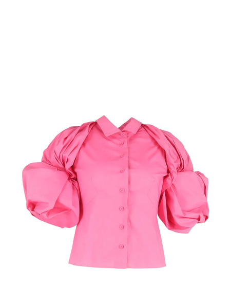  Jacquemus Pre-owned La Chemise Maraca Puff-sleeves Shirt - Pink 