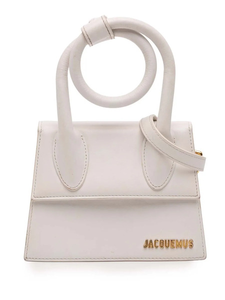  Jacquemus Pre-owned 2021-2025 Le Chiquito Noeud Satchel - White 