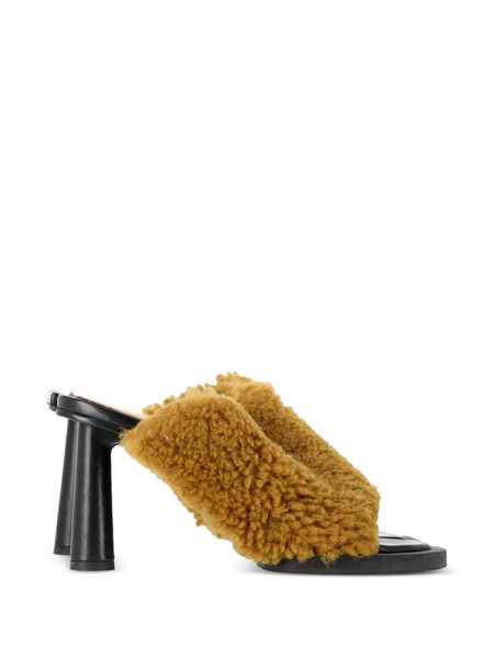  Jacquemus Pre-owned Les Carrés Ronds Mules - Brown 