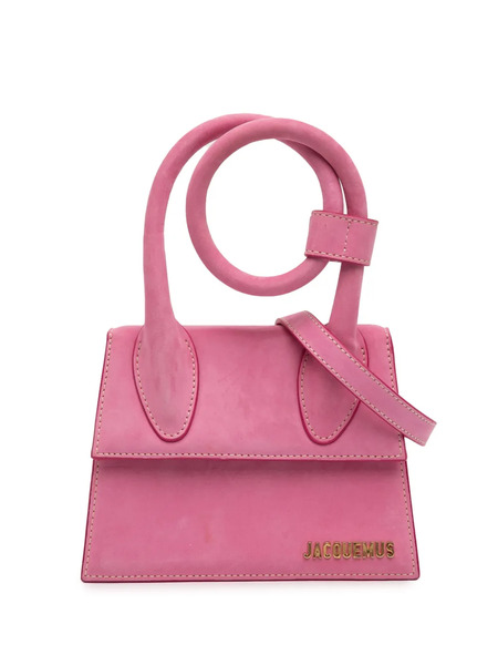  Jacquemus Pre-owned 2018-2026 Nubuck Le Chiquito Noeud Satchel - Pink 