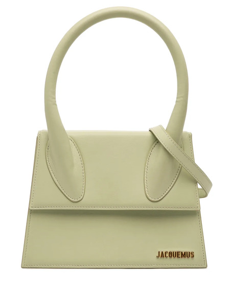  Jacquemus Pre-owned 2018-2025 Smooth Calfskin Le Grand Chiquito Satchel - Green 