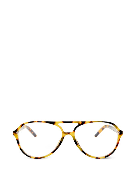  Jacquemus Round Frame Glasses - Brown 