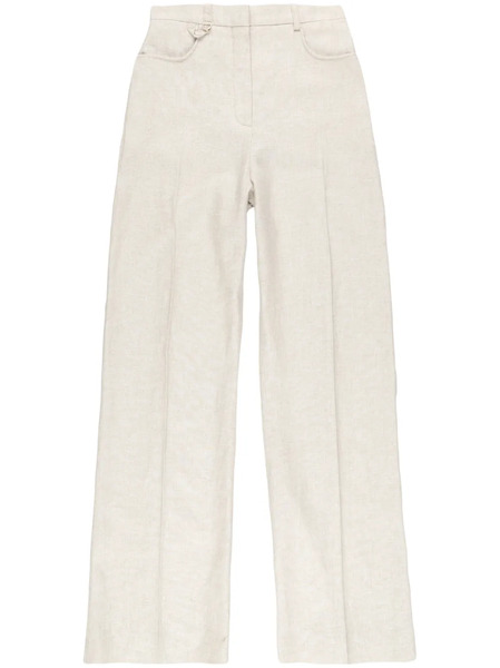  Jacquemus Sauge Flared Trousers - Neutrals 