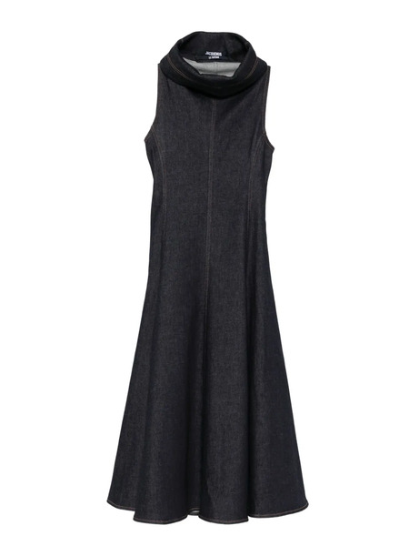  Jacquemus Sleeveless Flared Day Dress - Blue 