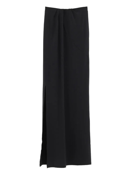  Jacquemus Slit-detail Maxi Skirt - Black 