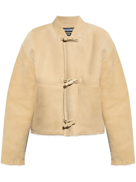  Jacquemus Telo Cropped Jacket - Neutrals 