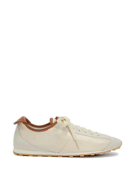 Jacquemus Textured Lace-up Sneakers - Neutrals 