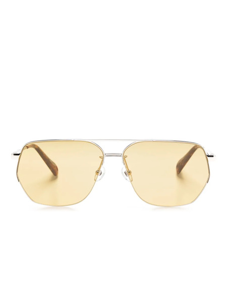  Jacquemus The Aviador Sunglasses - Gold 
