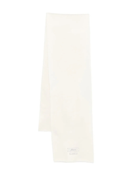  Jacquemus The Cachemiro Scarf - White 