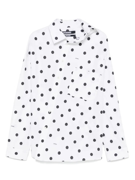  Jacquemus The Cuadro Shirt - White 