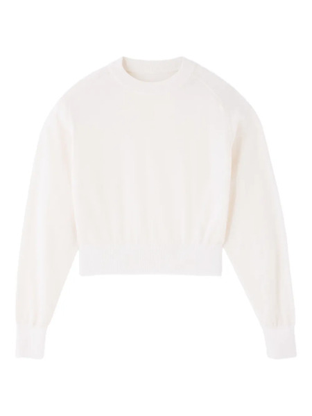  Jacquemus The Embroidered Cropped Sweater - Neutrals 
