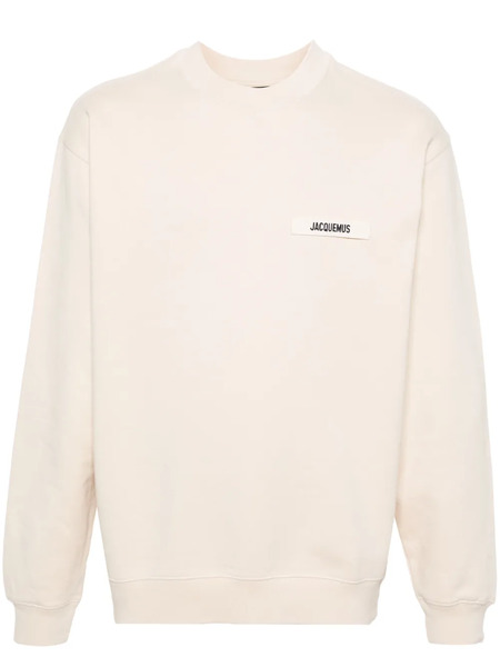  Jacquemus The Gros Grain Sweatshirt - Neutrals 