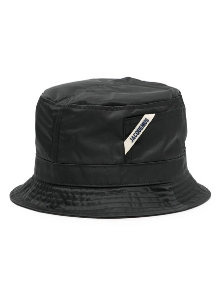  Jacquemus The Ovalie Bucket Hat - Black 