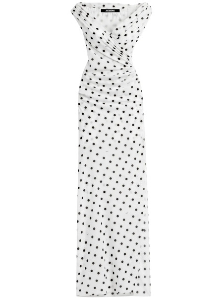  Jacquemus The Rita Long Dress - White 