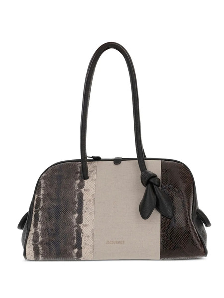  Jacquemus The Turismo Panelled Shoulder Bag - Brown 