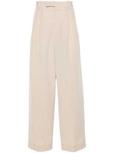  Jacquemus Titolo Tapered Trousers - Neutrals 