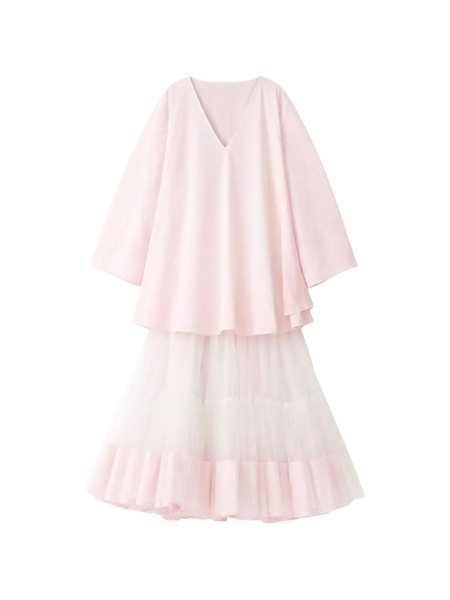  Jacquemus V-neck Shirt - Pink 