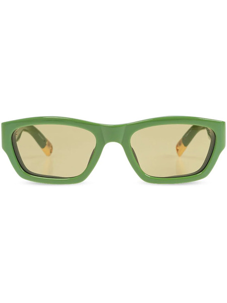  Jacquemus X Linda Farrow Meridiano Sunglasses - Green 