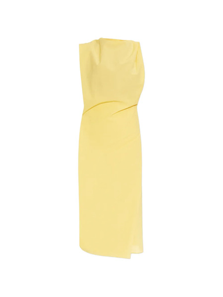  Jacquemus Yellow Sleeveless Dress 