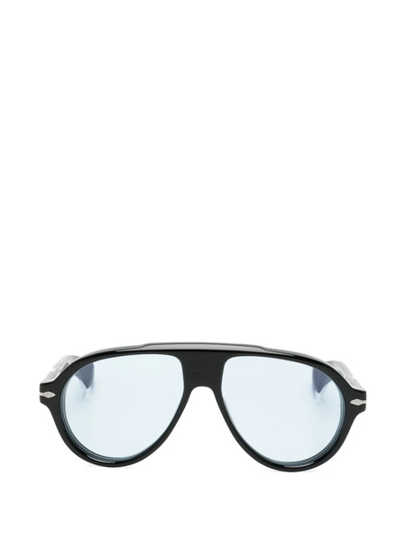  Jacques Marie Mage Pilot Sunglasses - Black 