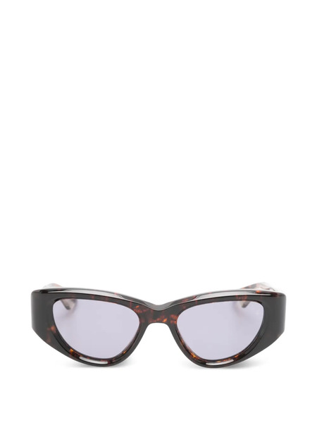  Jacques Marie Mage Seymour Tortoiseshell Sunglasses - Brown 