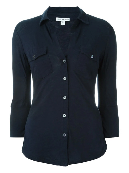  James Perse Cotton Shirt - Blue 