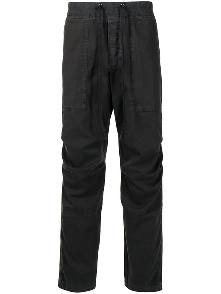  James Perse Cotton Slub Utility Pants - Grey 