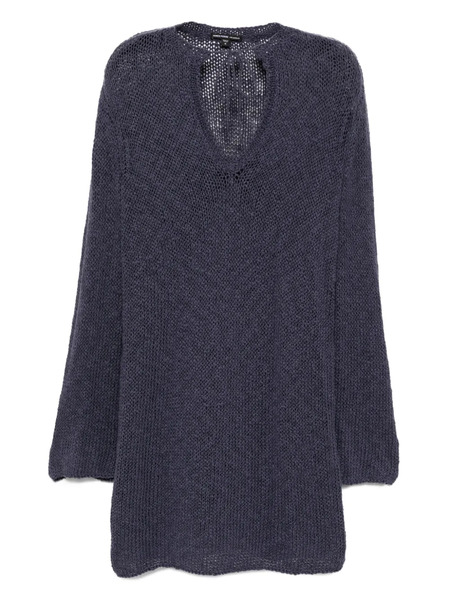  James Perse Long-sleeved Dress - Blue 