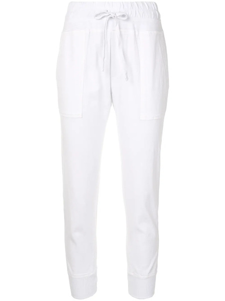  James Perse Mixed Media Trousers - White 