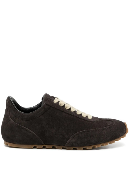  James Perse Suede Running Sneakers - Brown 