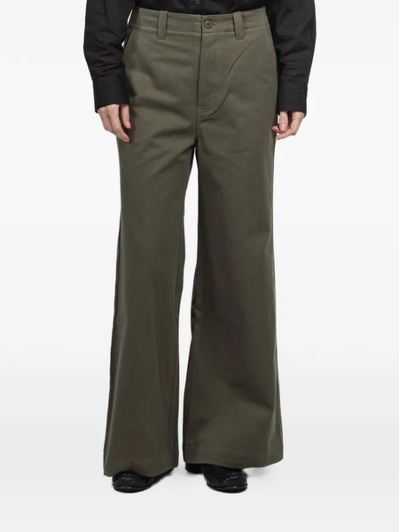  Jamie Haller Off Duty Patch-pocket Trousers - Green 