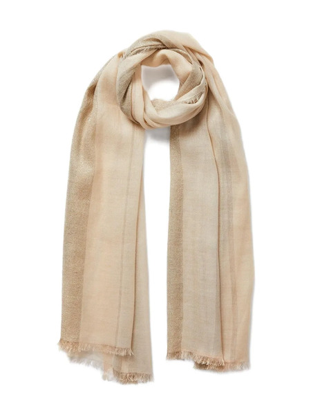 Jane Carr The Solitaire Scarf - Neutrals 