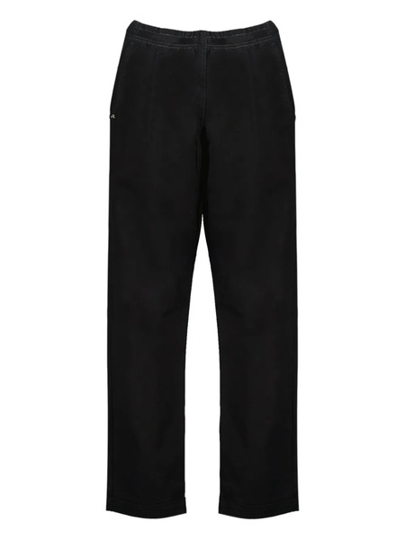  Japan Rags Nikko Logo-patch Elasticated Trousers - Black 