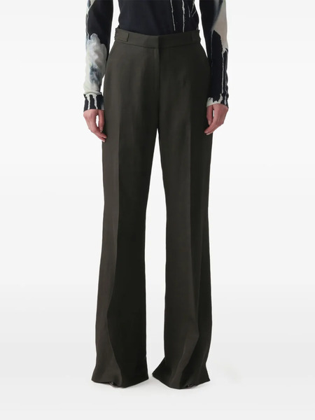  Jason Wu Collection Back-slit-detail Trousers - Green 