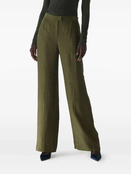  Jason Wu Collection Crinkled-satin Trousers - Green 