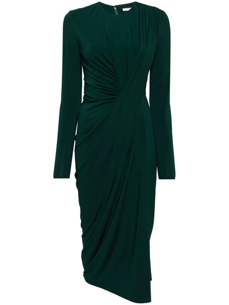  Jason Wu Draped Midi Dress - Green 