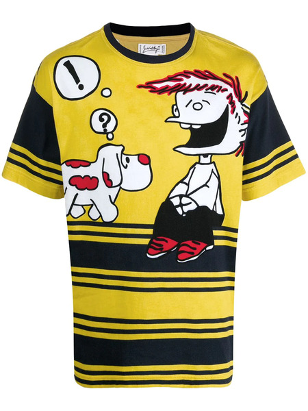  Jc De Castelbajac Pre-owned 1980s Mafalda T-shirt - Yellow 
