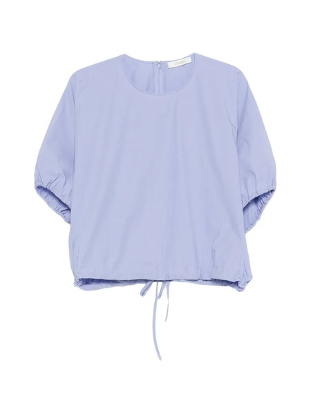  Jcsophie Latifa Drawstring Short Sleeve Top - Blue 