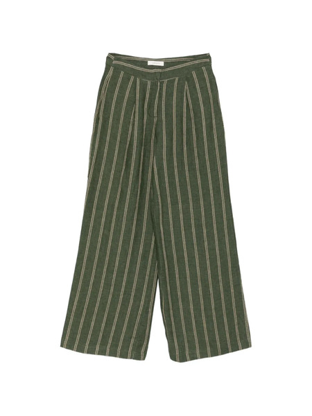  Jcsophie Leroy Striped Palazzo Pants - Green 